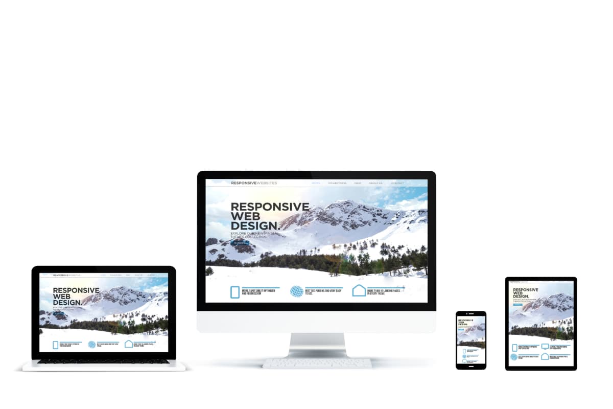 Diseño web responsive optimizado para captación de clientes fitness en ordenador, móvil y tablet